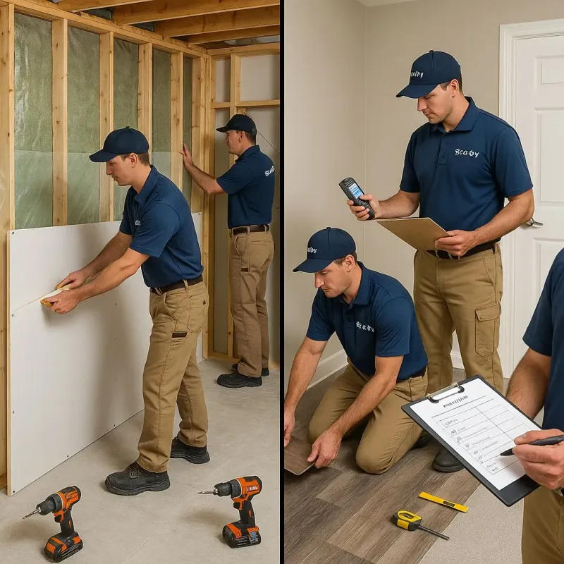 Repairs and Reconstruction process in Ramtown, NJ