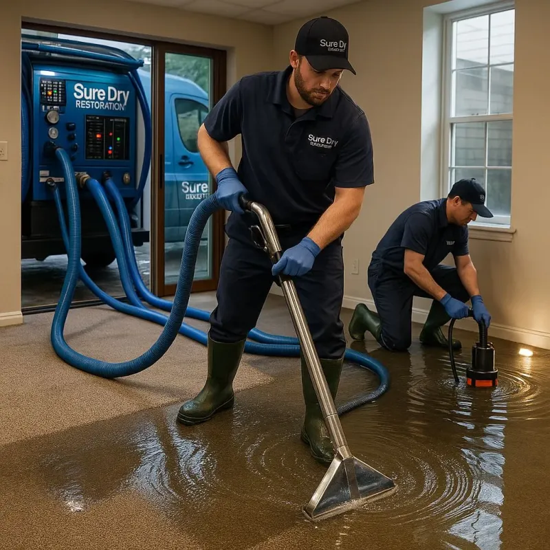 Water Extraction and Removal process in Ramtown, NJ